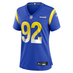 David Olajiga Los Angeles Rams Nike Women's Team Game Jersey -  Royal
