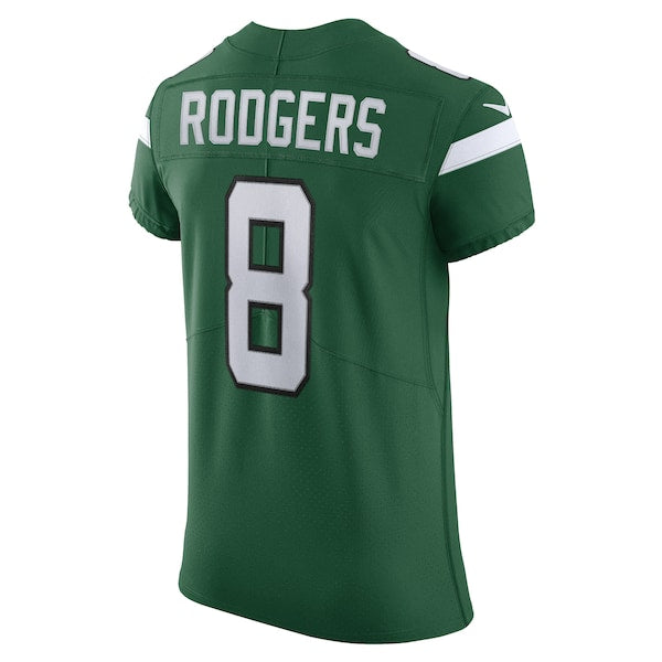 Aaron Rodgers New York Jets Nike Alternate Vapor F.U.S.E. Elite Jersey - Gotham Green