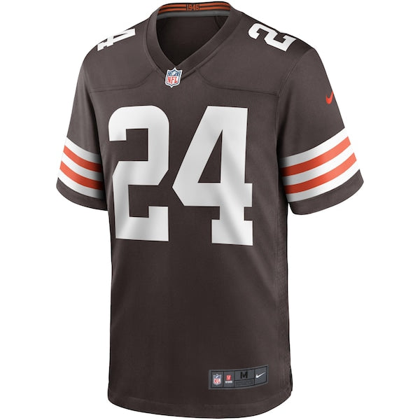 Nick Chubb Cleveland Browns Nike Game Player Jersey - Brown/White
