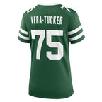 Alijah Vera-Tucker New York Jets Nike Women's Team Game Jersey - Legacy Green
