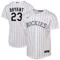Kris Bryant Colorado Rockies Nike Youth Home Replica Player Jersey - White