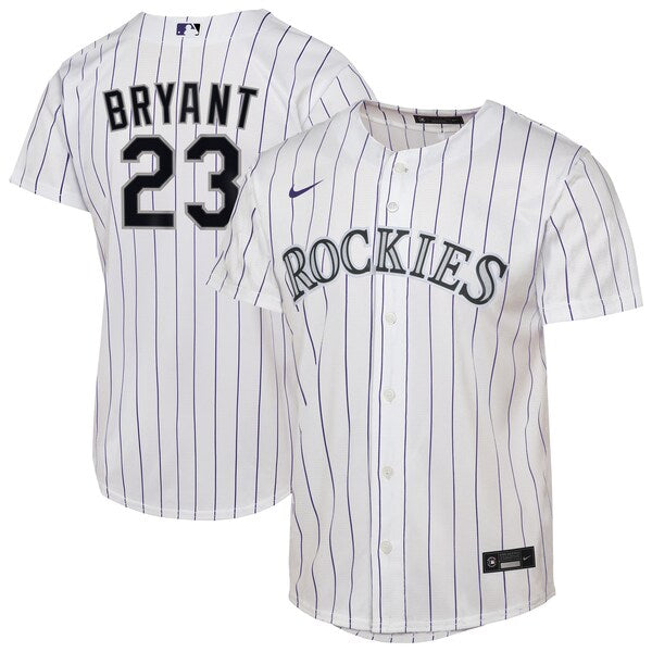 Kris Bryant Colorado Rockies Nike Youth Home Replica Player Jersey - White