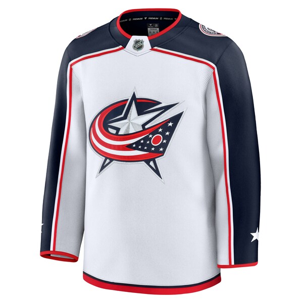 Columbus Blue Jackets  Away Premium Jersey - White/Navy