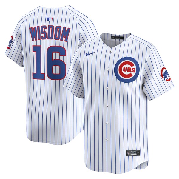 Patrick Wisdom Chicago Cubs Nike Alternate Limited Player Jersey - White