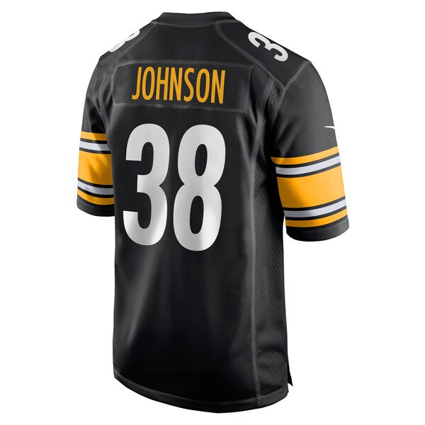 Caleb Johnson Pittsburgh Steelers Nike  Game Jersey -  Black