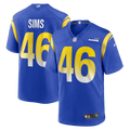 Christian Sims Los Angeles Rams Nike  Game Jersey - Royal