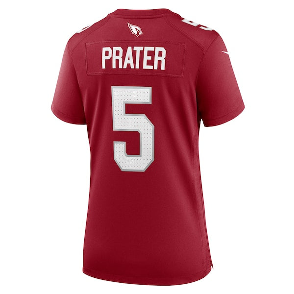 Matt Prater Arizona Cardinals Nike Women's Team Game Jersey -  Cardinal