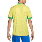 Brazil National Team Nike 2024 Home Stadium Replica Jersey – Yellow