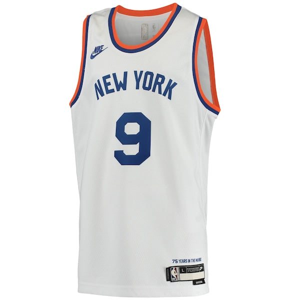 RJ Barrett New York Knicks Nike Youth 2021/22 Swingman Player Jersey - Classic Edition - White