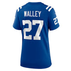 Justin Walley Indianapolis Colts Nike Women's Team Game Jersey -  Royal