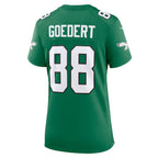 Dallas Goedert Philadelphia Eagles Nike Women's Alternate Game Jersey - Kelly Green