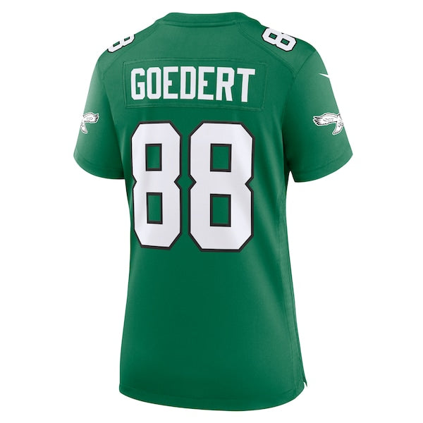 Dallas Goedert Philadelphia Eagles Nike Women's Alternate Game Jersey - Kelly Green