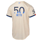 Mookie Betts Los Angeles Dodgers Nike Youth 2024 City Connect Limited Player Jersey - Cream
