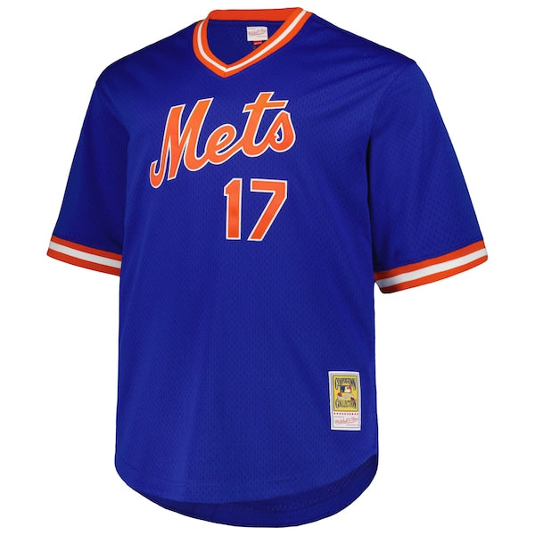 Keith Hernandez New York Mets 1986 Cooperstown Collection Mesh Pullover Jersey - Royal