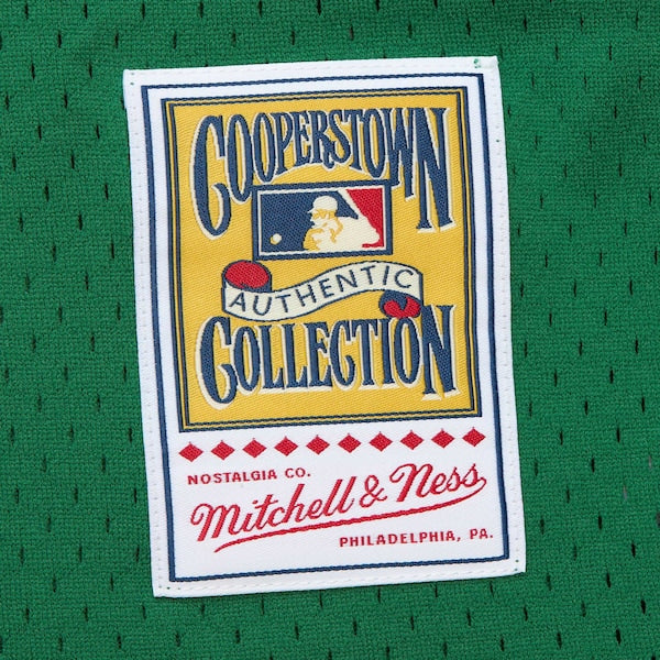 David Ortiz Boston Red Sox Cooperstown Collection Mesh Batting Practice Jersey - Kelly Green