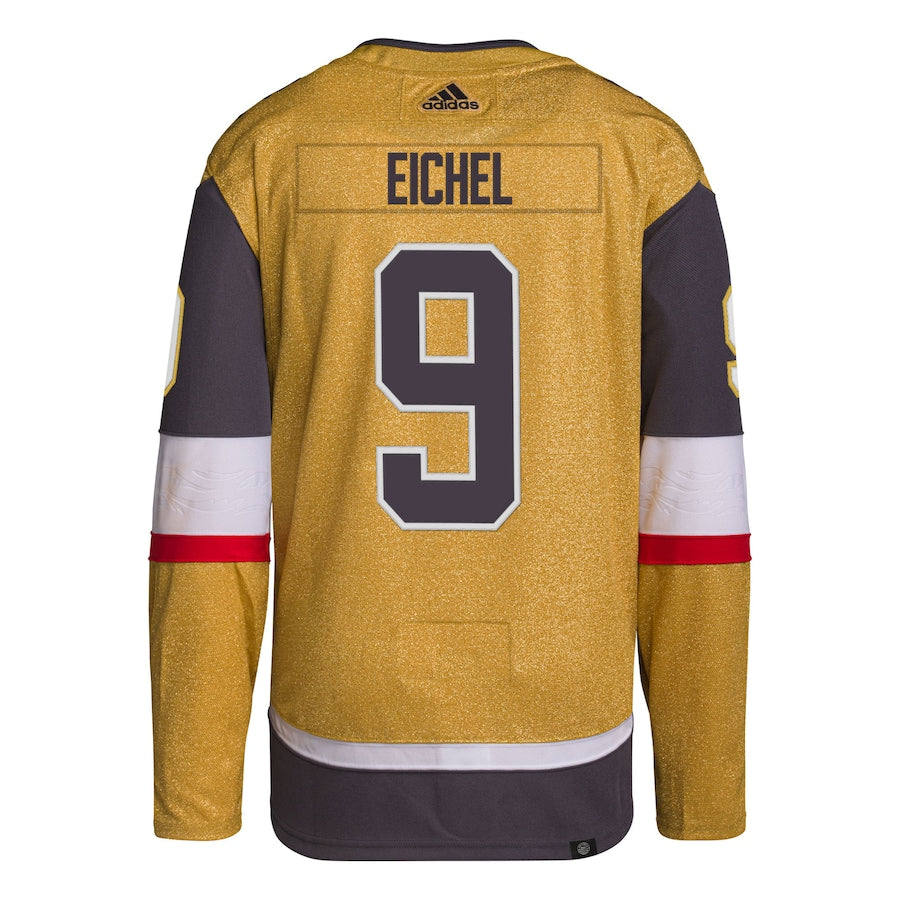 Jack Eichel Vegas Golden Knights adidas Alternate Authentic Pro Primegreen Player - Jersey - Gold