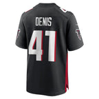 Lukas Denis Atlanta Falcons Nike  Game Jersey -  Black