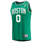Jayson Tatum Boston Celtics  2024 NBA Finals Champions Fast Break Replica Player Jersey - Kelly Green - Icon Edition