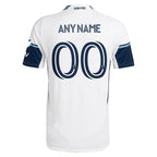 Vancouver Whitecaps FC adidas 2025 The Peak Authentic Custom Jersey - White