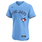 Vladimir Guerrero Jr. Toronto Blue Jays Nike Alternate 2 Elite Jersey - Powder Blue/Royal/White