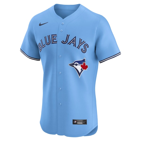 Vladimir Guerrero Jr. Toronto Blue Jays Nike Alternate 2 Elite Jersey - Powder Blue/Royal/White
