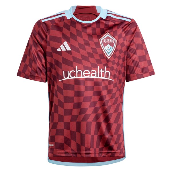Sam Vines Colorado Rapids adidas Youth 2024 One Flag Kit Replica Player Jersey - Burgundy