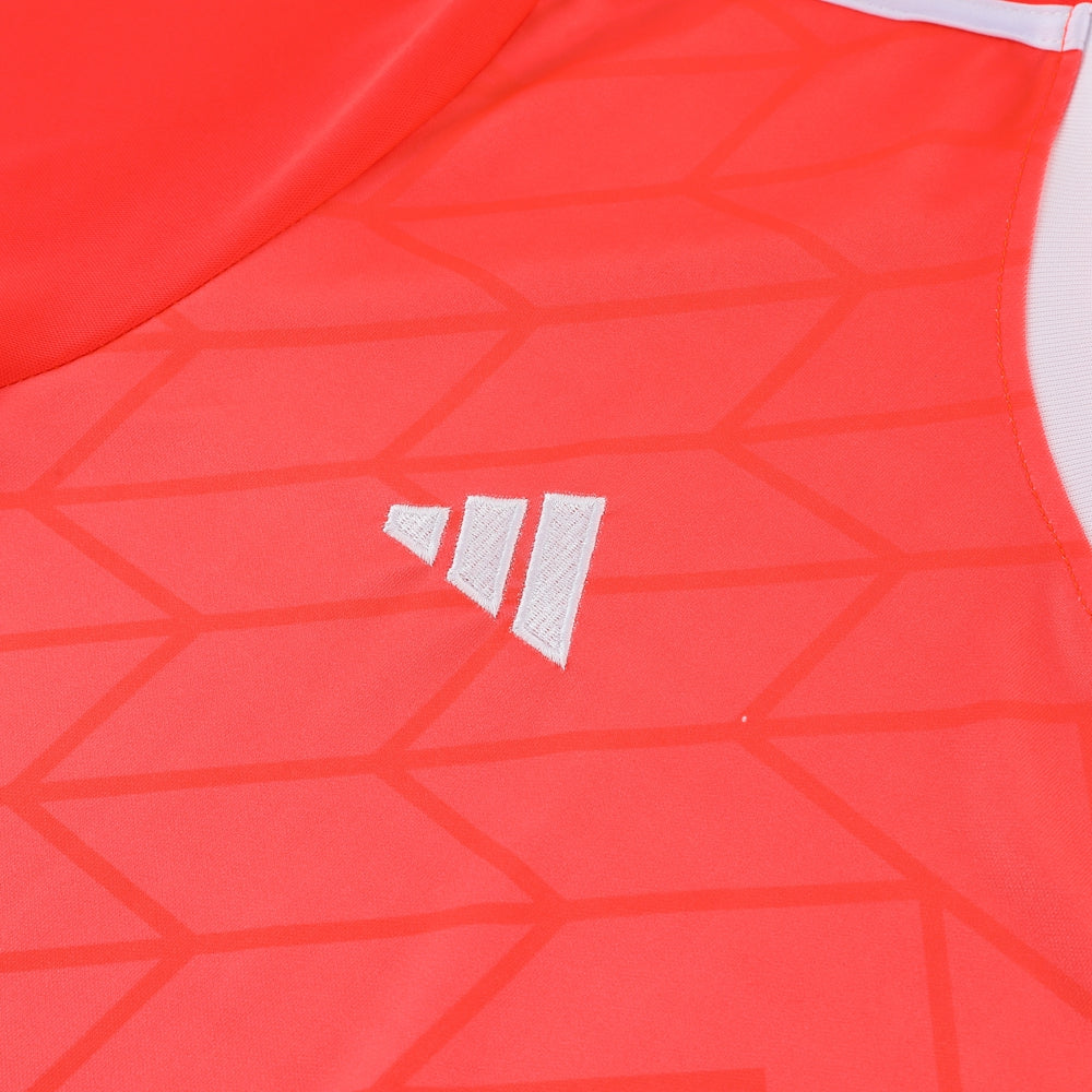 Adidas Short Sleeve Training Jersey Set - AD05- Vibrant Orange/Black