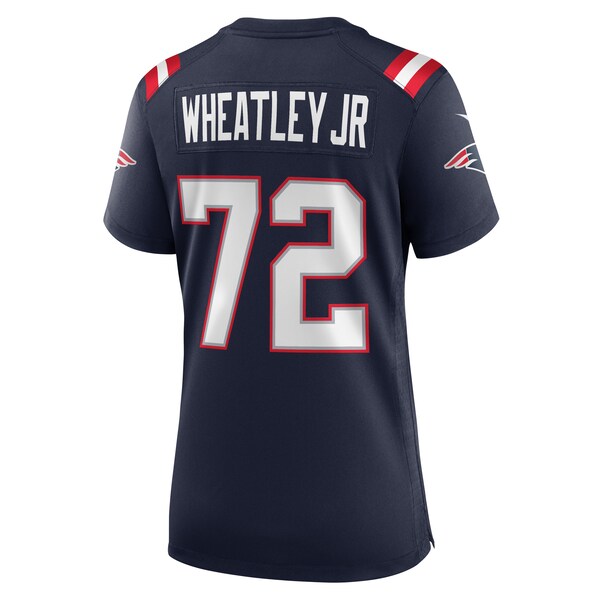 Tyrone Wheatley New England Patriots Nike Women's Team Game Jersey -  Navy