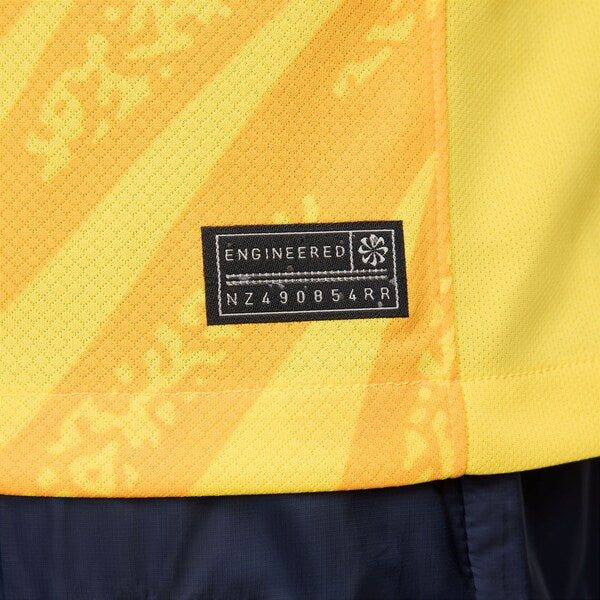 France National Team Nike 2024 Goalkeeper Replica Stadium Long Sleeve Jersey - Yellow