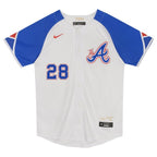 Matt Olson Atlanta Braves Nike Preschool City Connect Limited Player Jersey - White