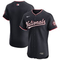 Washington Nationals Nike Alternate Vapor Premier Elite Patch Jersey - Navy