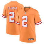 Youth Emeka Egbuka  Tampa Bay Buccaneers Nike Alternate 2  Game Jersey -  Creamsicle