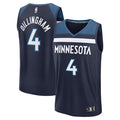 Rob Dillingham  Minnesota Timberwolves  2024 NBA Draft Fast Break Player Jersey - Icon Edition - Navy