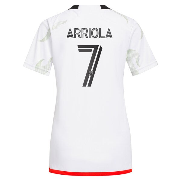 Paul Arriola FC Dallas adidas Women's 2024 Burn Baby Burn Replica Player Jersey - White