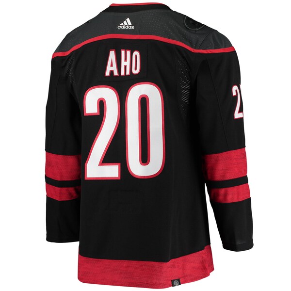 Sebastian Aho Carolina Hurricanes adidas Home Primegreen Authentic Player Jersey - Black