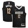 Ja Morant Memphis Grizzlies Nike Preschool  Swingman Replica Jersey - City Edition - Black