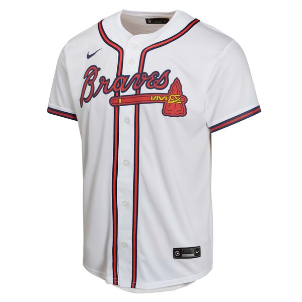 Atlanta Braves Nike Youth Home Game Jersey - White