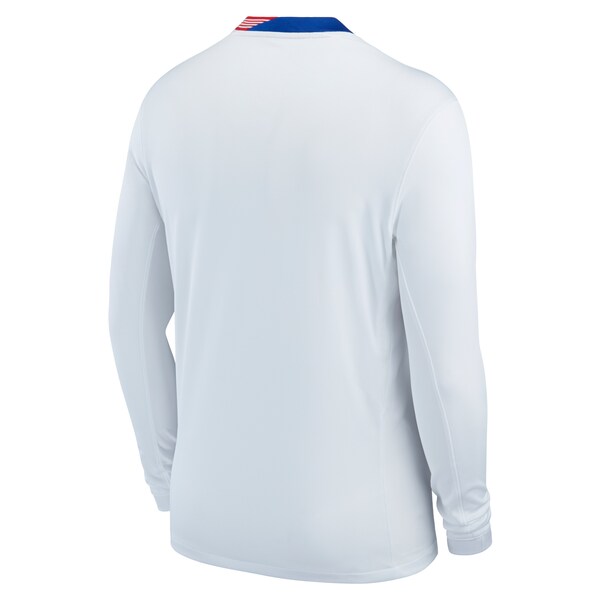 USMNT Nike 2024 Home Replica Long Sleeve Jersey - White
