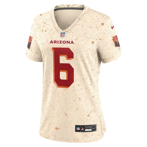 James Conner Arizona Cardinals Nike Women's 2025 Rivalries Collection Game Jersey - Natural