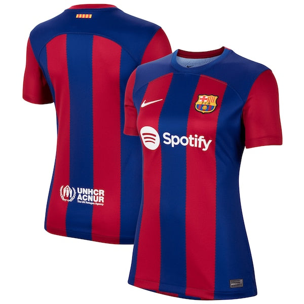 Barcelona Nike Women's 2023/24 Home Stadium Replica Jersey - Royal