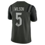 Garrett Wilson New York Jets Nike 2025 Rivalries Collection Limited Jersey - Gotham Green