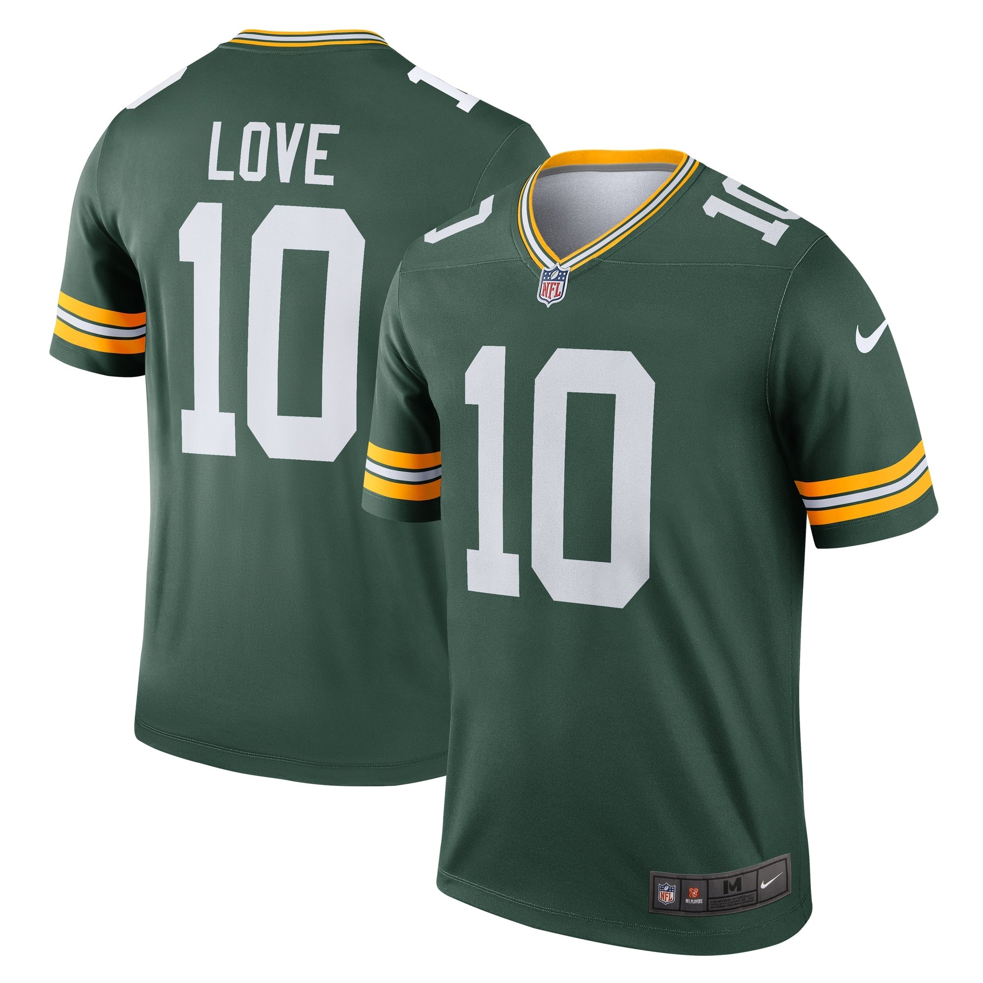 Jordan Love Green Bay Packers Nike The 1923 Classic Legend Player Dri-FIT Top - Navy/Green