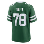 Jay Tufele New York Jets Nike Team Game Jersey - Legacy Green