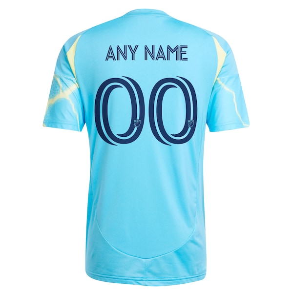 Philadelphia Union adidas 2025 The Voltage Kit Replica Custom Jersey - Blue