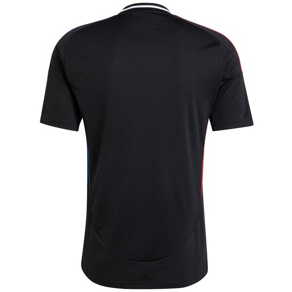 Olympique Lyonnais adidas 2024/25 Away Replica Jersey - Black