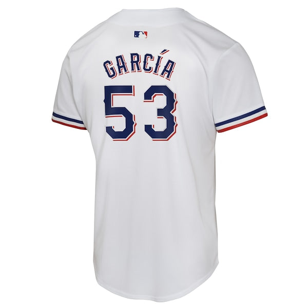Adolis Garcia Texas Rangers Nike Youth Home Game Player Jersey - White
