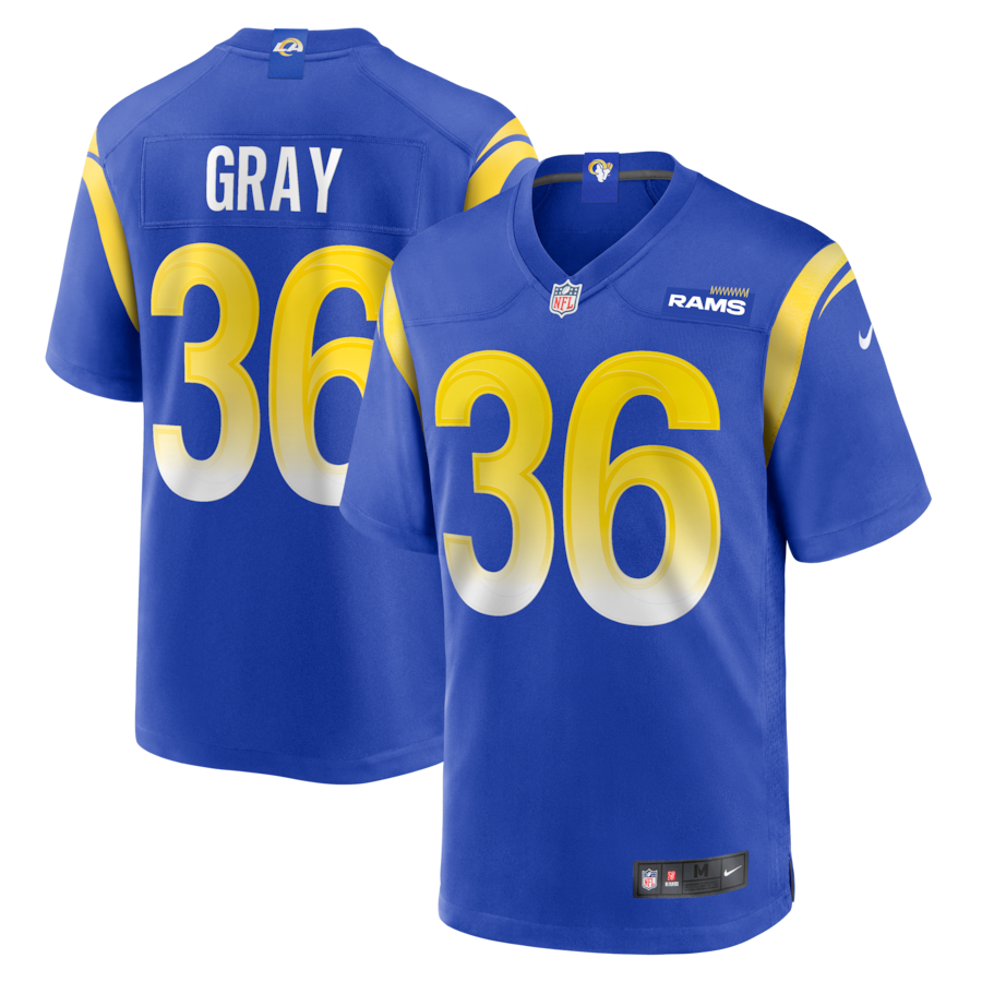 Vincent Gray Los Angeles Rams Nike  Game Jersey - Royal