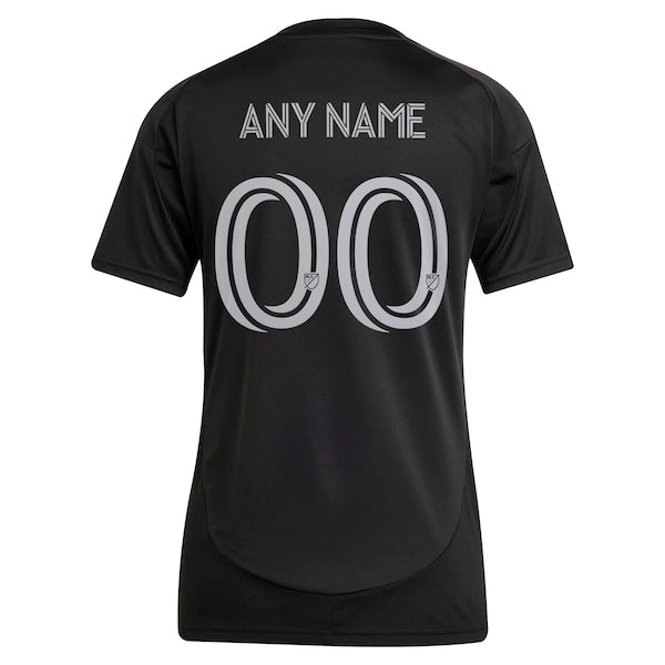 Charlotte FC adidas Women's 2025 Fortress Kit Replica Custom Jersey - Black
