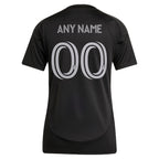 Charlotte FC adidas Women's 2025 Fortress Kit Replica Custom Jersey - Black
