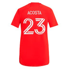 Kellyn Acosta Chicago Fire adidas Women's 2024 Return To Red Replica Player Jersey - Red